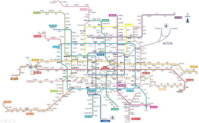 北京地铁17号线最新线路图，城市变迁中的自信与成就感之源