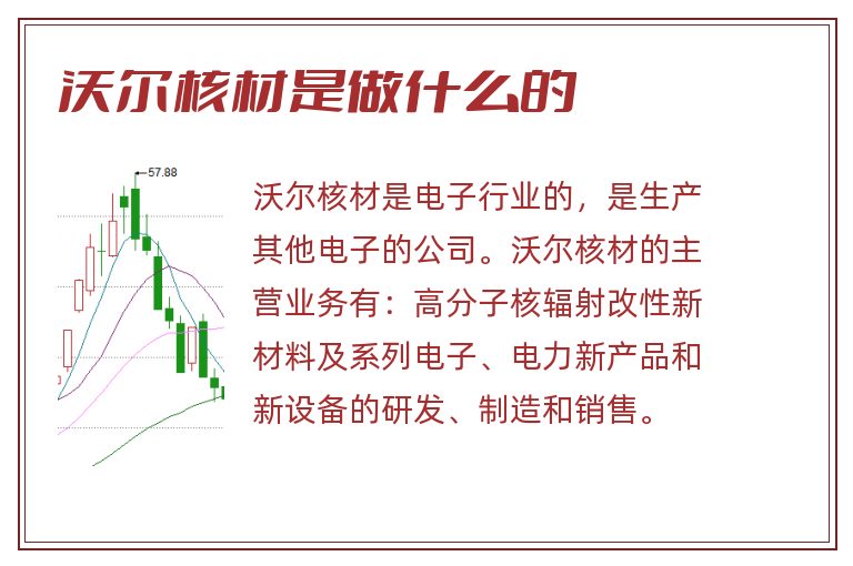 沃尔核材走在前沿，最新消息揭秘核材料领域的进展