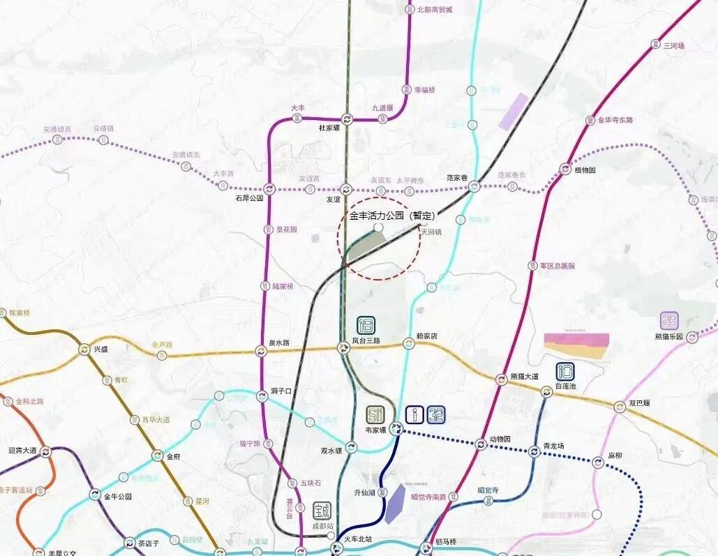 成都地铁最新线路图概览及概览分析