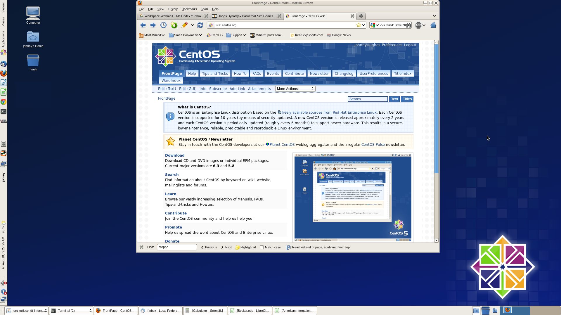 CentOS 最新版的温馨日常体验