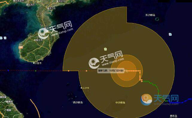 最新台风实时位置，温馨日常中的关注焦点