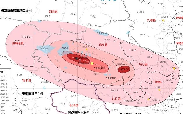 青海地震最新消息更新，刚刚发生的地震动态