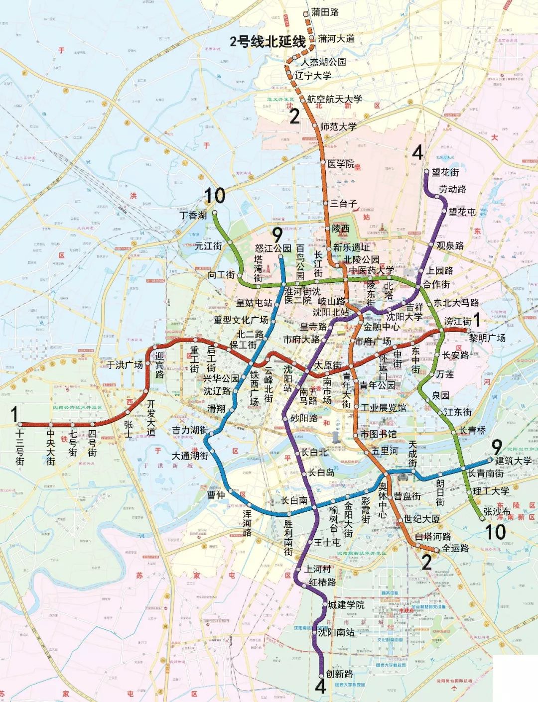 沈阳地铁3号线最新线路图，探秘之旅启程